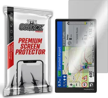 Xham mbrojtës hibrid GrizzGlass Garmin DriveSmart 65 EU MT S, oleofobik, transparencë e lartë