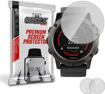 Folje mbrojtëse matte GrizzGlass për Garmin Fenix 5X, 2 copë, transparente
