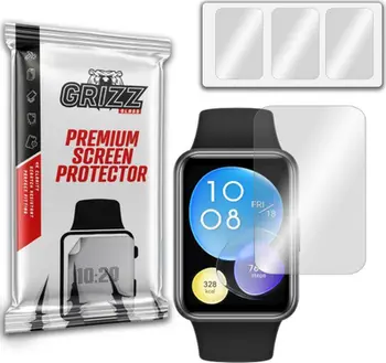 Mbështjellës ekrani GrizzGlass Hydrogel Film, për Huawei Watch Fit 2, transparent