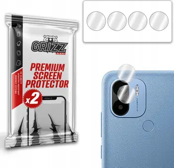 Mbrojtës kamerë GrizzGlass HybridGlass për Xiaomi POCO C50, set 2 copë, transparent
