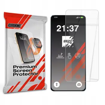 Xham mbrojtës Grizz HybridGlass për Realme GT7, fortësi 9H, transparent