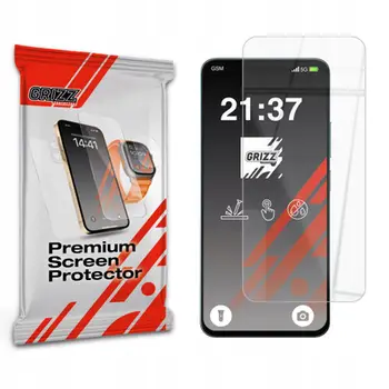 Xham mbrojtës Grizz HybridGlass për Xiaomi Poco M7 5G, 9H, transparent