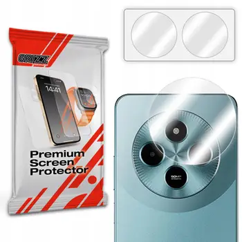 Xham mbrojtës kamerë 2 copë për Xiaomi Poco M7 5G, hibrid, transparent