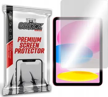 Xham mbrojtës GrizzGlass Hybrid Glass për Apple iPad 10.9 2022, rezistent ndaj goditjeve, transparencë e lartë