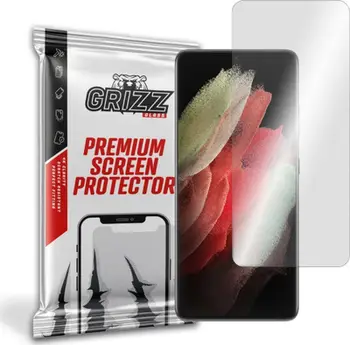 Mbrojtëse ekrani GrizzGlass Hydrogel për Samsung Galaxy S21 Ultra 5G, fleksibël, transparente