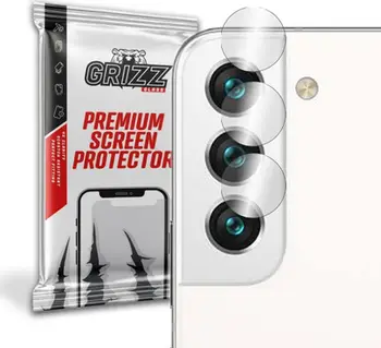 Mbrojtëse kamere GrizzGlass për Samsung Galaxy S22 Plus, xham hibrid, transparente