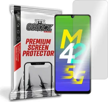 Xham mbrojtës hibrid GrizzGlass për Samsung Galaxy M42 5G, transparencë e lartë