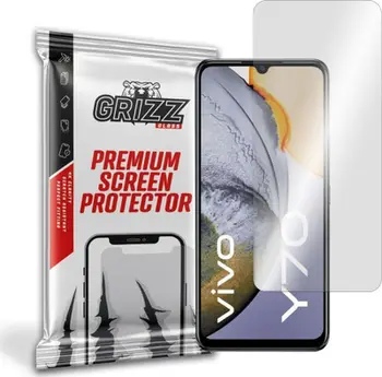 Xham mbrojtës hibrid GrizzGlass për Vivo Y70, transparencë e lartë, rezistent ndaj gërvishtjeve