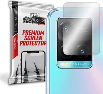 Mbrojtëse hibride për kamera GrizzGlass Vivo Y33T, set 2 copë, transparente