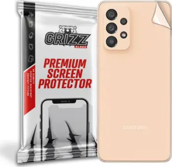 Fletë mbrojtëse për pjesën e pasme GrizzGlass SatinSkin Samsung Galaxy A73, transparente