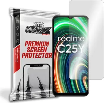 Mbrojtëse ekrani GrizzGlass Hydrogel, për Realme C25Y, transparente