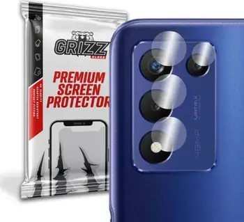 Mbrojtës kamerë GrizzGlass për Realme Q3s 5G, xham hibrid, transparencë e lartë