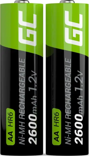 Bateri Green Cell 2xAA HR6 2600mAh