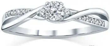 Unazë Silvego, Swarovski FNJR085sw, 57 mm