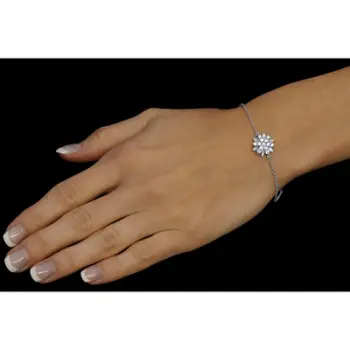 Byzylyk Silvego ALIVIA Swarovski MWB10959AA