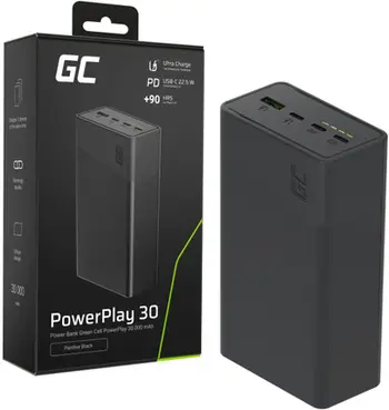 Powerbank Green Cell PowerPlay 30, 30000mAh, ekran LED, i zi