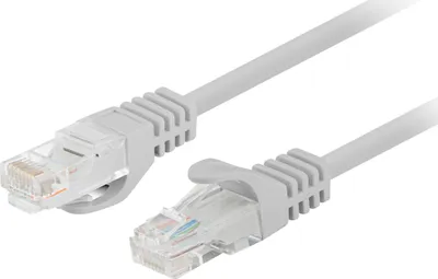 Kabllo rrjeti Lanberg Patchcord Cat.6 UTP, 7.5m, RJ45, gri - 2