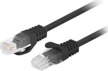 Kabllo rrjeti Lanberg Patchcord Cat5e UTP, 7.5m, e zezë