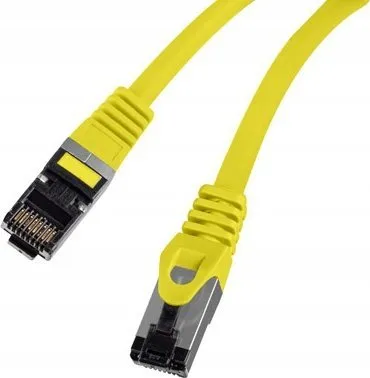 Kabllo rrjeti Lanberg Patchcord S/FTP Cat.8.1, 5m, LSZH, e verdhë - 2