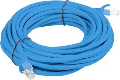 Kabllo rrjeti Lanberg, RJ-45/RJ-45, cat.5e, 15m, e kaltër - 1