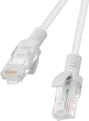 Kabllo rrjeti Lanberg RJ-45/RJ-45 cat.5e, 3m, e hirtë