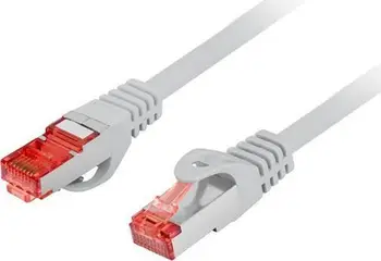 Kabllo rrjeti Lanberg Patchcord CAT.6 FTP LSZH, 1.5m, 10 Gb/s, gri