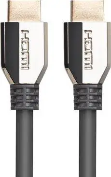 Kabëll LANBERG HDMI - HDMI 0.5m (CA-HDMI-30CU-0005-BK), e zezë