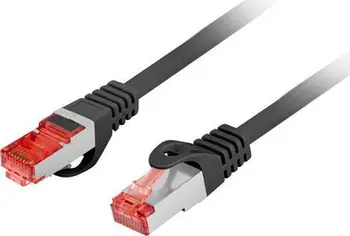 Kabllo rrjeti Lanberg Patchcord Cat.6 FTP LSZH, 0.25m, 10Gbps, i zi