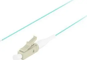 Pigtail fibër optike Lanberg MM LC UPC OM3, 2m, aqua