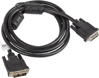 Kabllor Lanberg DVI-D - DVI-D, 1.8m, e zezë - 1