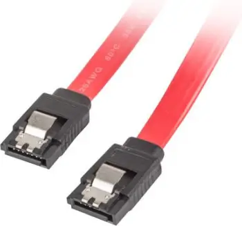 Kabllo SATA Lanberg, 0.5 m, SATA III, e kuqe