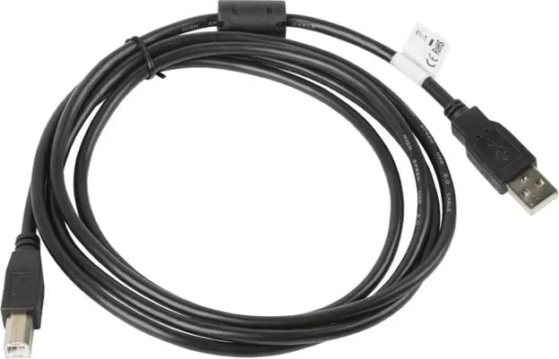Kabllo Lanberg, USB A / USB B, 1.8 m, e zezë - 3