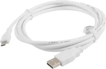 Kabllo Lanberg, USB-A - microUSB, 1 m, e bardhë