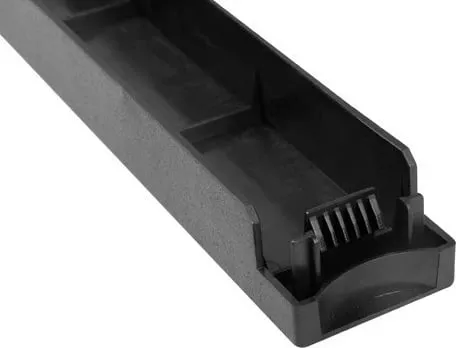 Panel mbulues LANBERG 19" 1U, plastik, i zi - 2