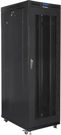 Kasë RACK LANBERG FF01-8042-23BL, 42U, 800x1000mm, e zezë - 1