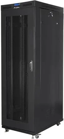 Kasë RACK LANBERG FF01-8042-23BL, 42U, 800x1000mm, e zezë - 3