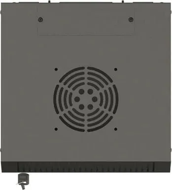 Kasë RACK LANBERG 10" 9U 300x300mm, e zezë, dyer xhami - 5
