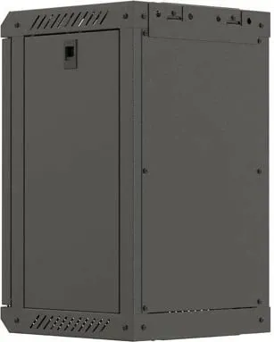 Kasë RACK LANBERG 10" 9U 300x300mm, e zezë, dyer xhami - 6