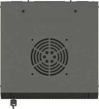 Kasë RACK LANBERG 10" 4U, e zezë, dyer xhami - 5