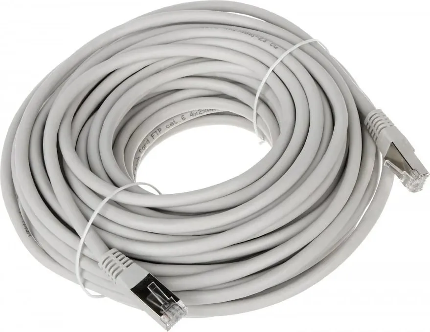 Kabëll rrjeti Lanberg Patchcord Cat.6 FTP 15M Gri - 1