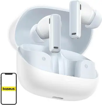 Kufje TWS Baseus Bowie M2s, in-ear, ANC, Bluetooth 5.3, Bardhë