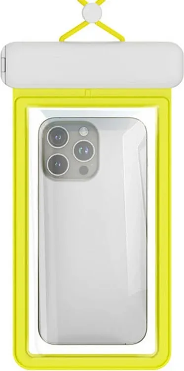 Këse uji për telefon Baseus Deepdive, IPX8, 4 shtresa mbylljeje, e verdhë - 2