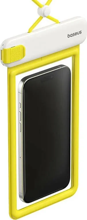 Këse uji për telefon Baseus Deepdive, IPX8, 4 shtresa mbylljeje, e verdhë - 3