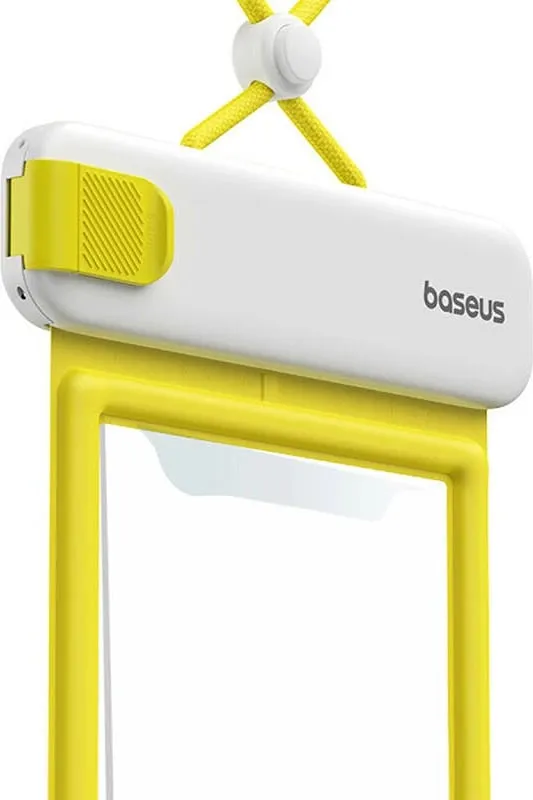 Këse uji për telefon Baseus Deepdive, IPX8, 4 shtresa mbylljeje, e verdhë - 4