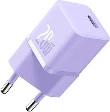Karikues muri mini Baseus GaN5, 20W, Type-C, vjollcë