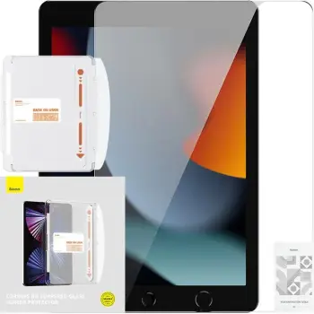 Xham i temperuar Baseus Corning 0.4mm për iPad 10.2"/Air3 10.5"