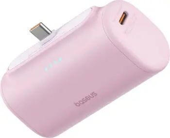 Powerbank Baseus Compact 5000mAh 20W USB-C bardhë