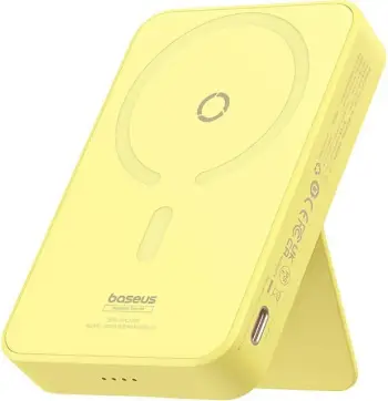 Powerbank Baseus MagPro Magnetic 5000mAh 20W, MagSafe, verdhë