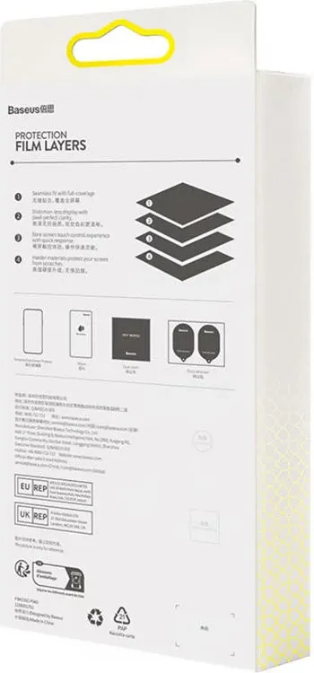 Xham i temperuar Baseus për HUAWEI P40, transparent - 4