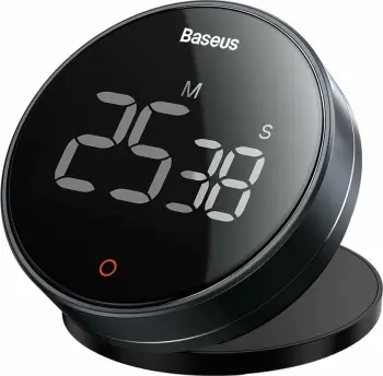 Timer Baseus Heyo Pro FMDS000013, digjital, LED, gri